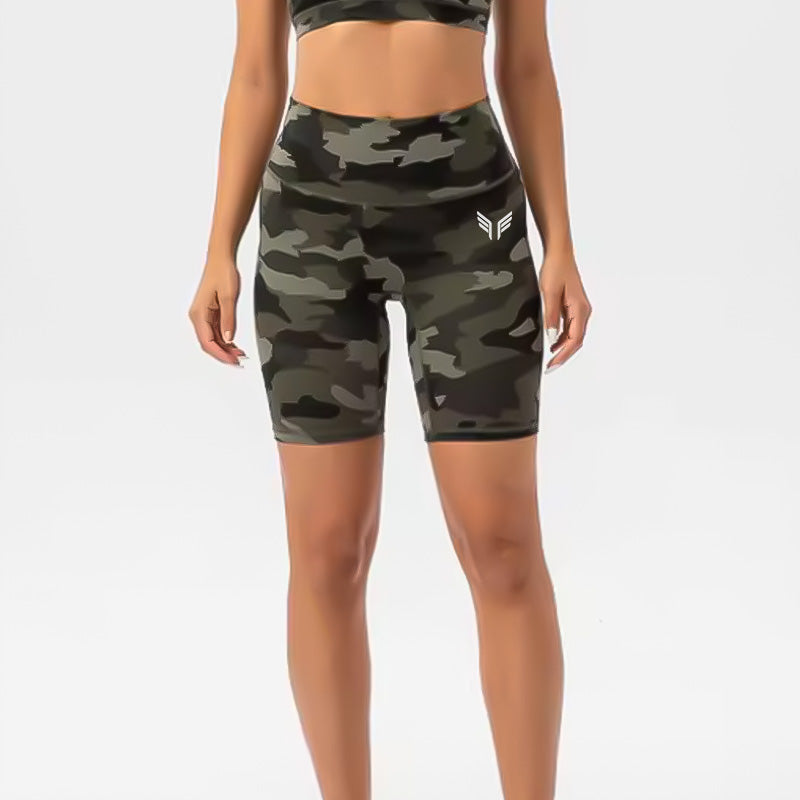 Camo Gym Fitness Shorts