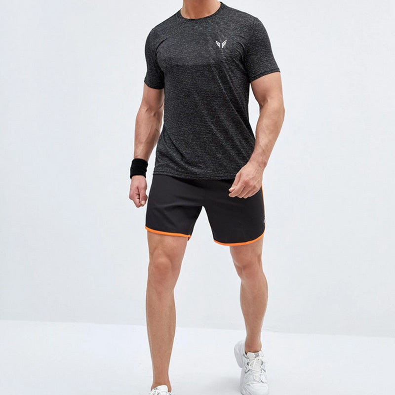 Men's Slim Fit Quick Dry Gym T-Shirt