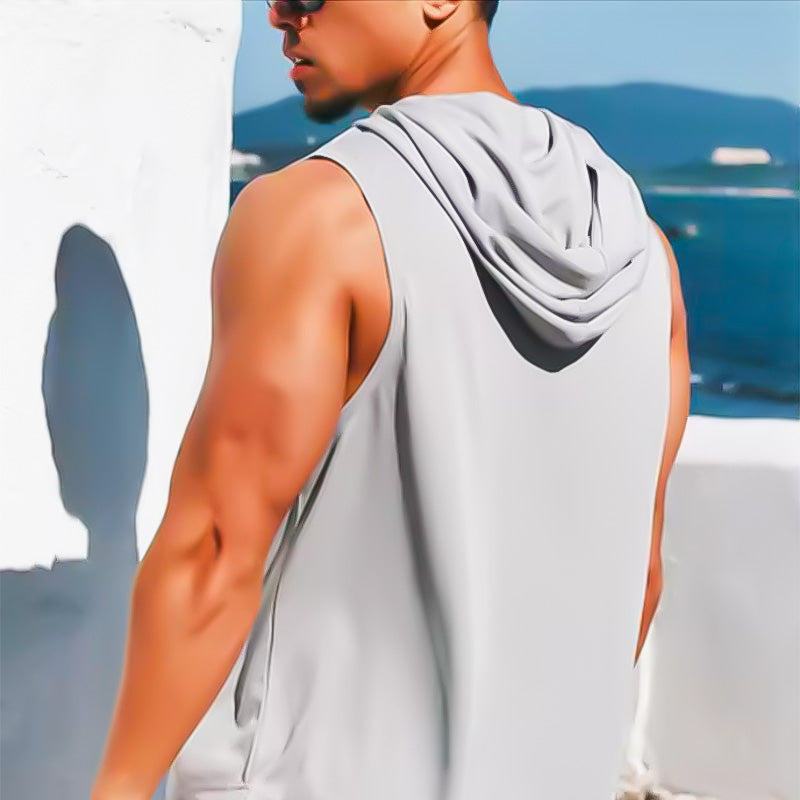 Men's Hooded Tank Top