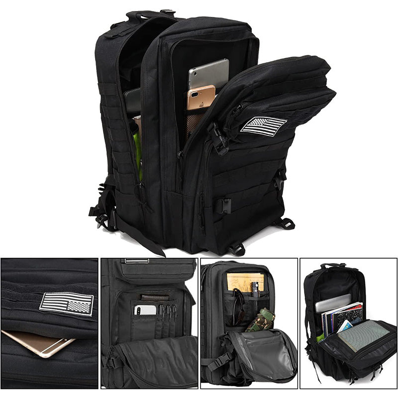 45L Military Backpack, All-in-One Gym, Travel & Tactical Companion